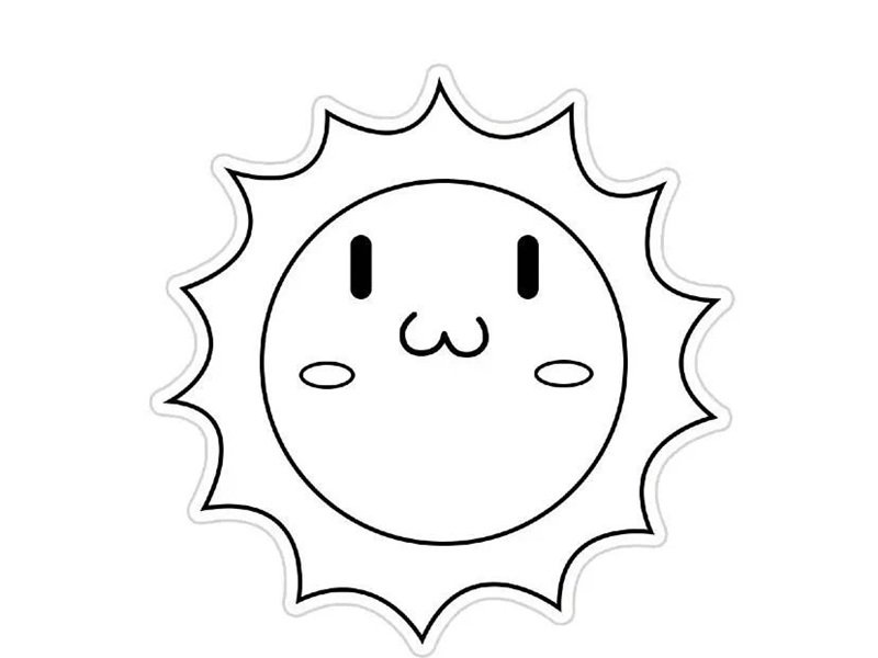 tô màu ông mặt trời 33