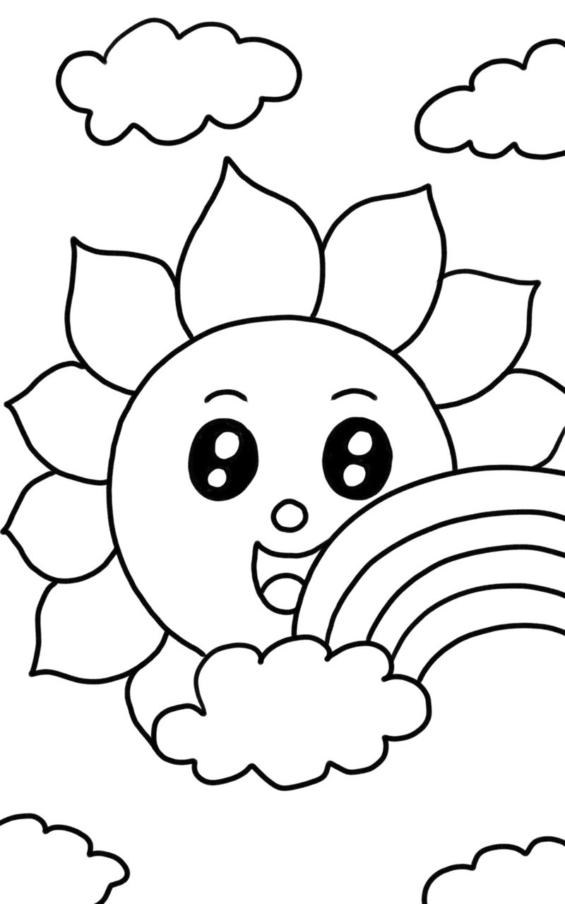 tô màu ông mặt trời 34