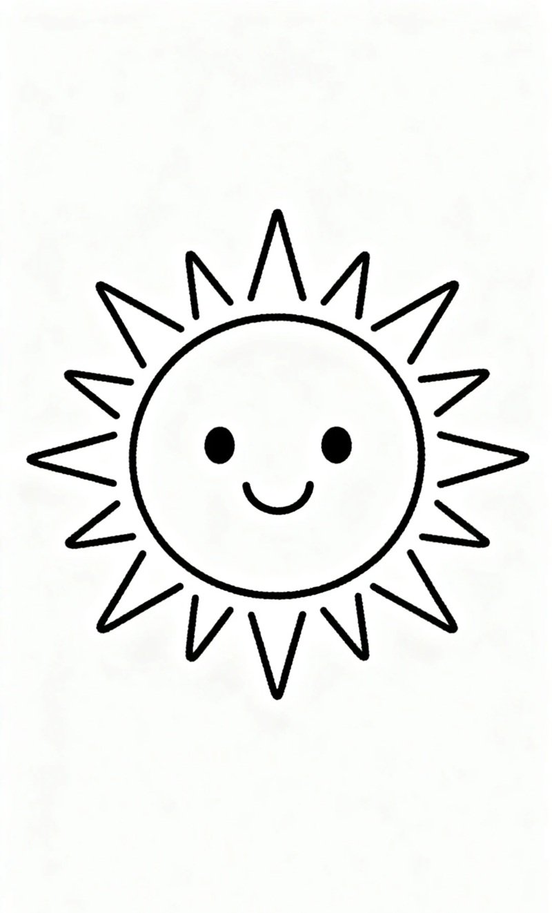tô màu ông mặt trời 35