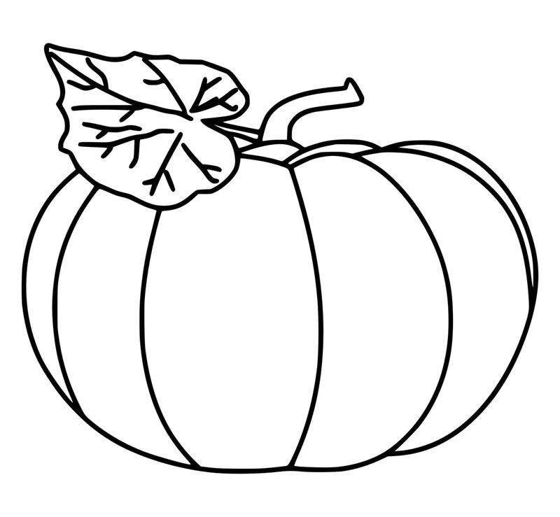 tô màu quả bí ngô 17