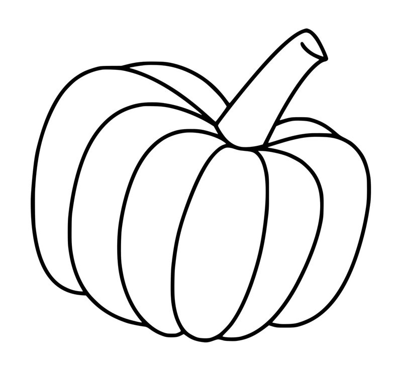 tô màu quả bí ngô 19