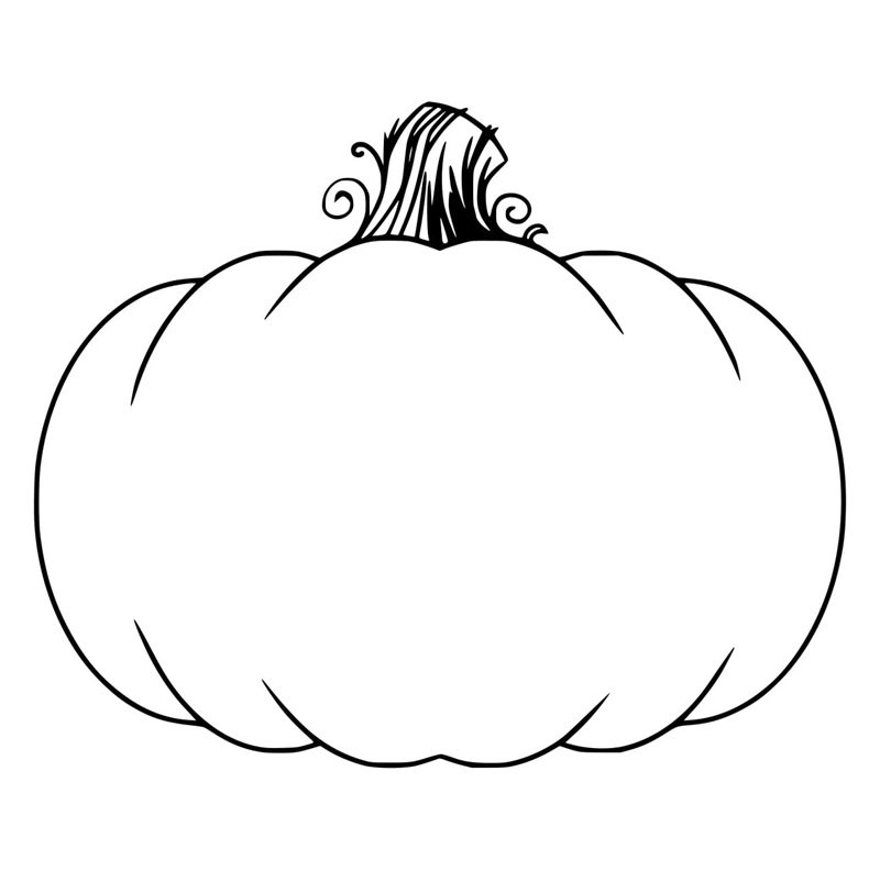 tô màu quả bí ngô 21