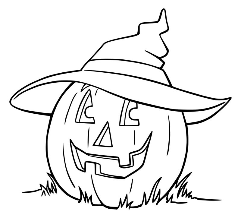 tô màu quả bí ngô 22