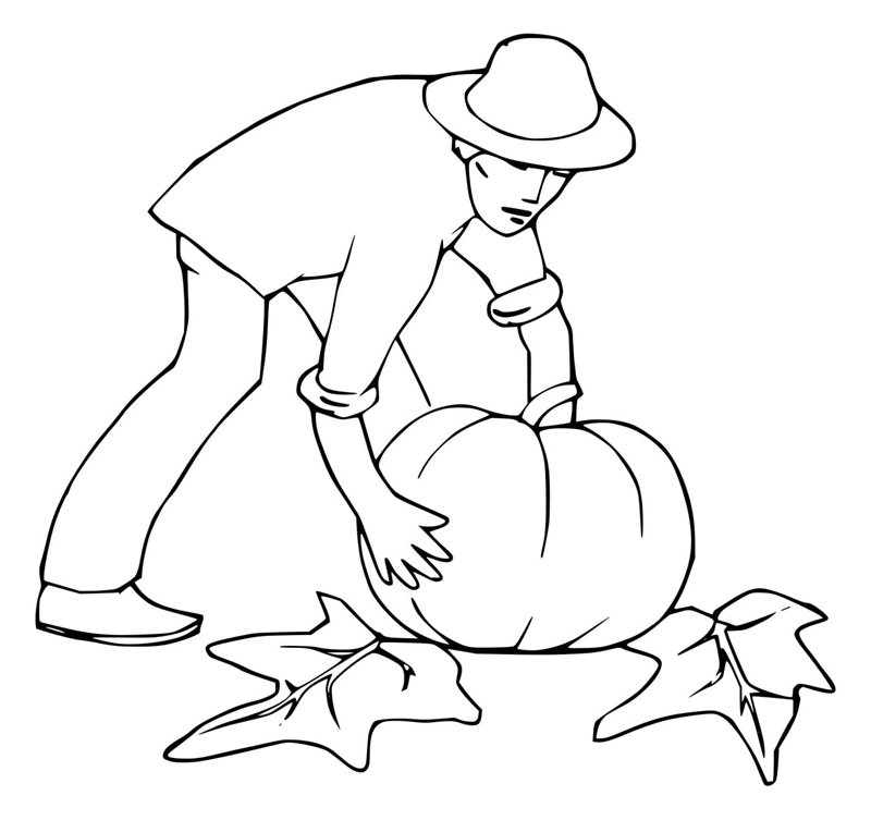 tô màu quả bí ngô 28