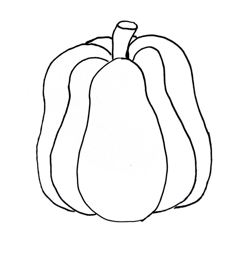 tô màu quả bí ngô 29