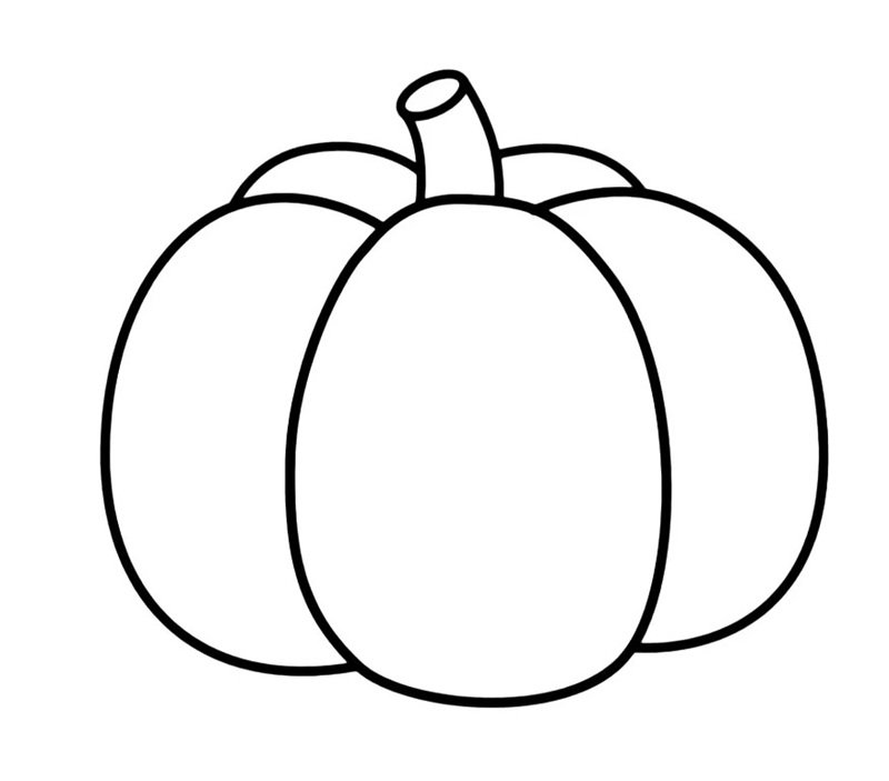 tô màu quả bí ngô 36
