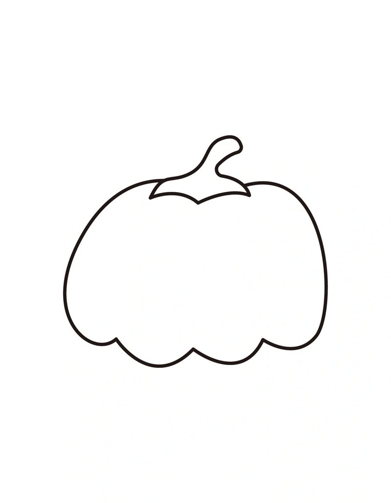 tô màu quả bí ngô 37