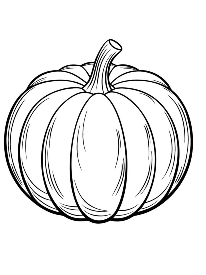 tô màu quả bí ngô 39