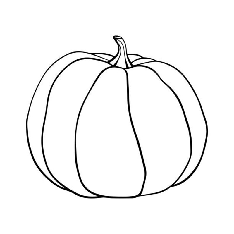 tô màu quả bí ngô 4