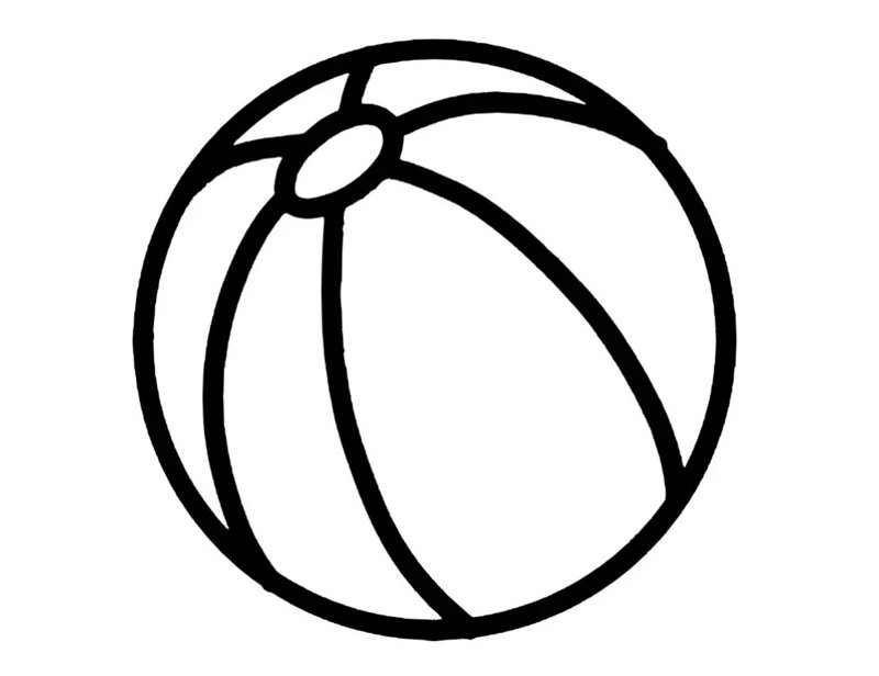 tô màu quả bóng 10