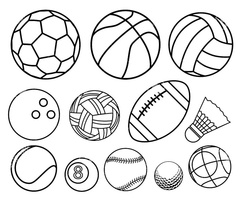 tô màu quả bóng 16