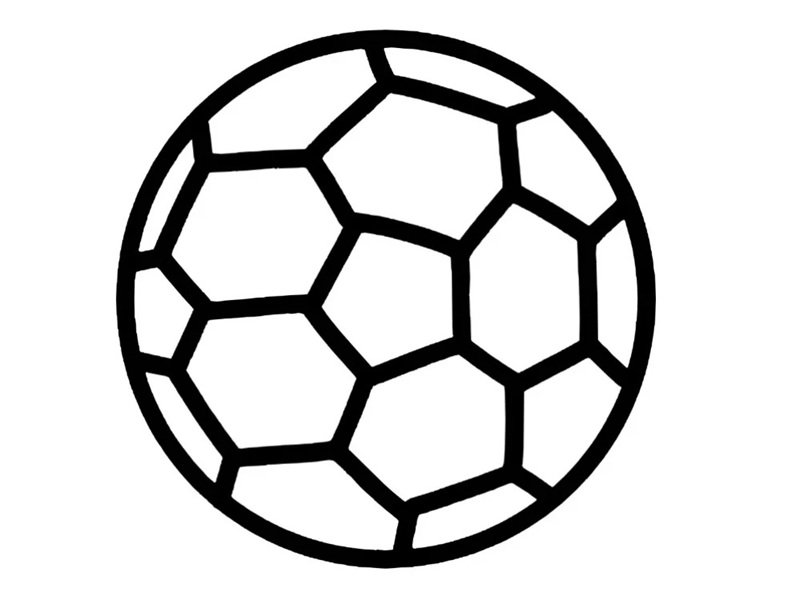 tô màu quả bóng 22