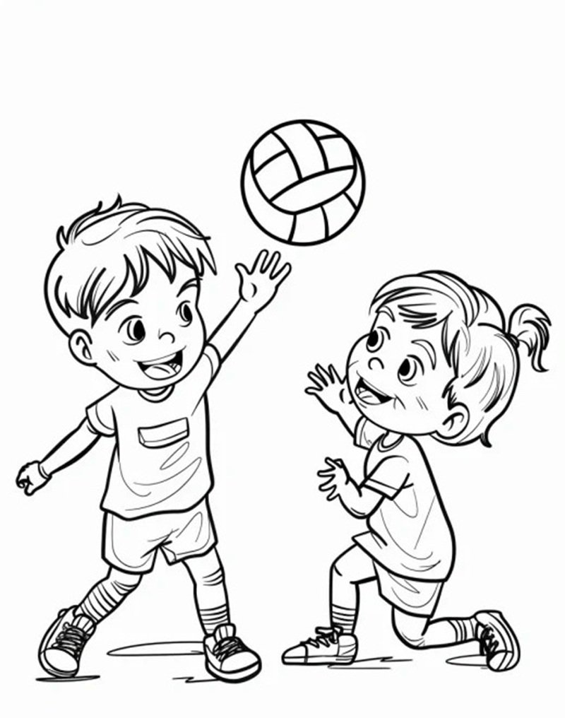 tô màu quả bóng 35