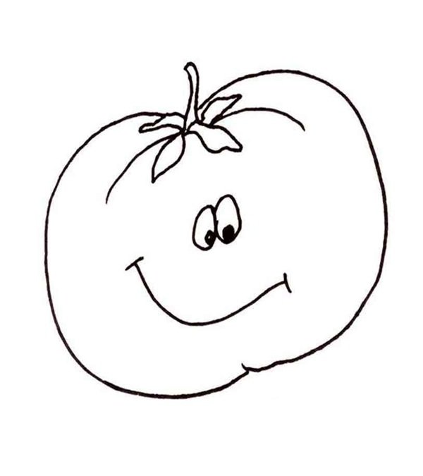 tô màu quả cà chua 23