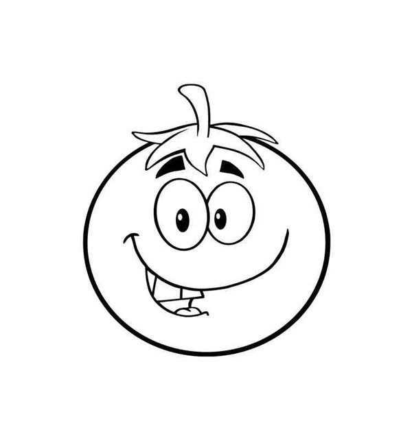 tô màu quả cà chua 28