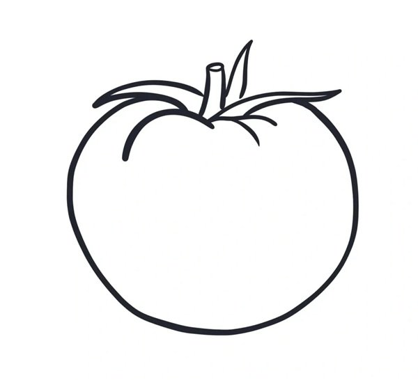 tô màu quả cà chua 34