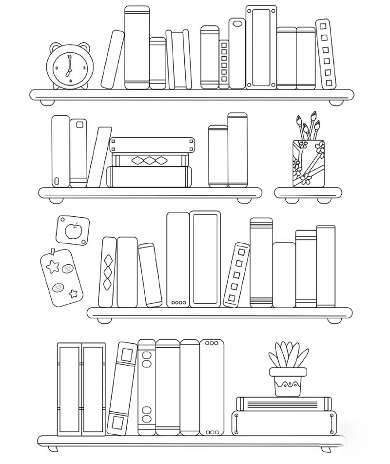 tô màu quyển sách 19