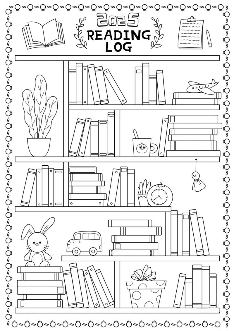 tô màu quyển sách 26