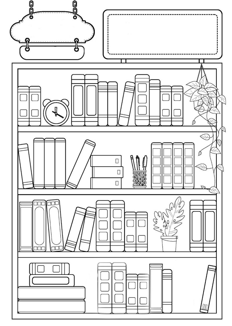 tô màu quyển sách 28
