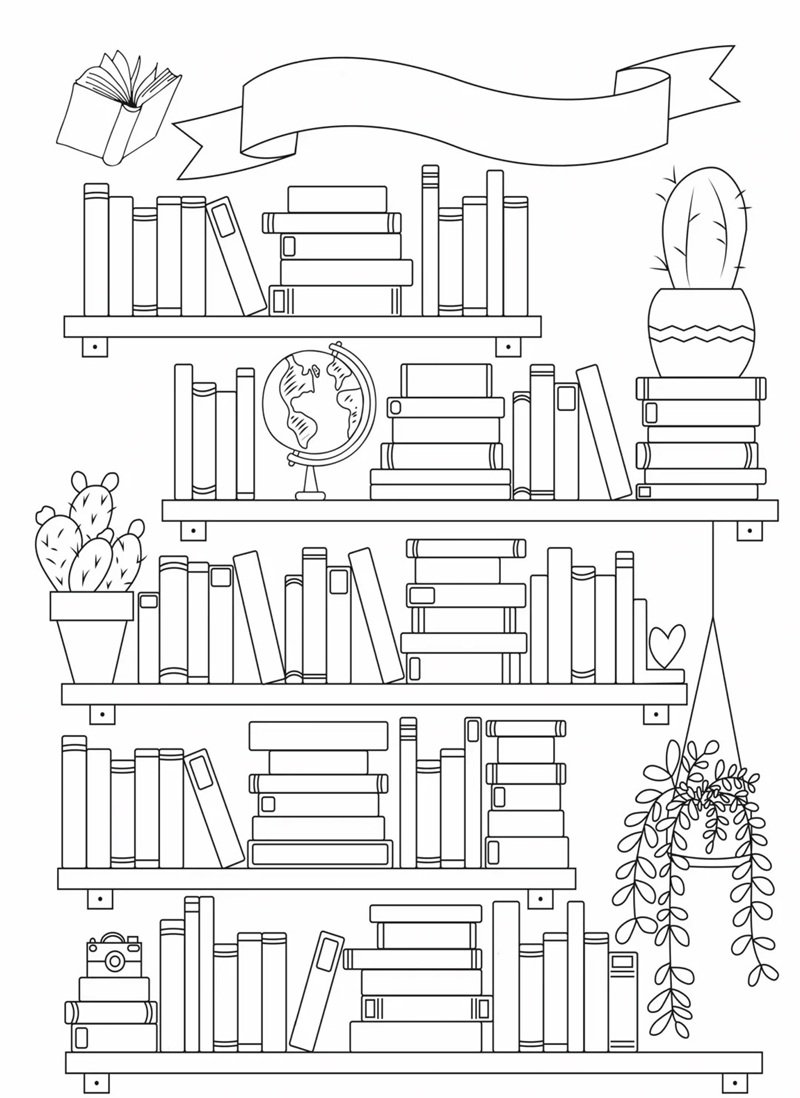 tô màu quyển sách 31