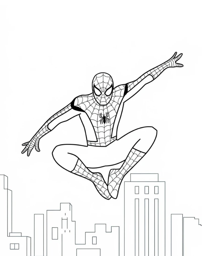 tô màu siêu anh hùng 16