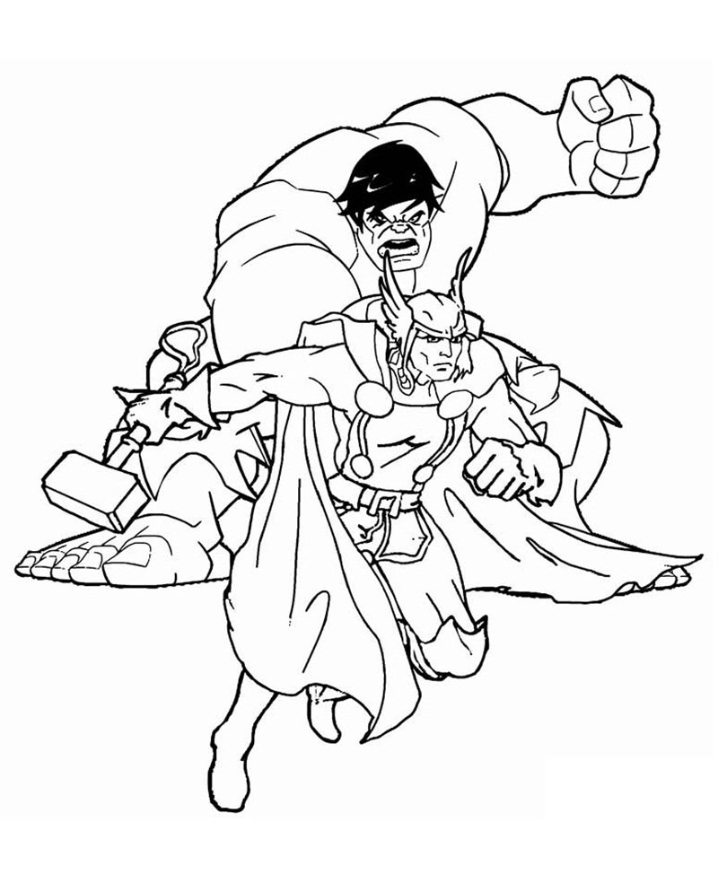 tô màu siêu anh hùng 2