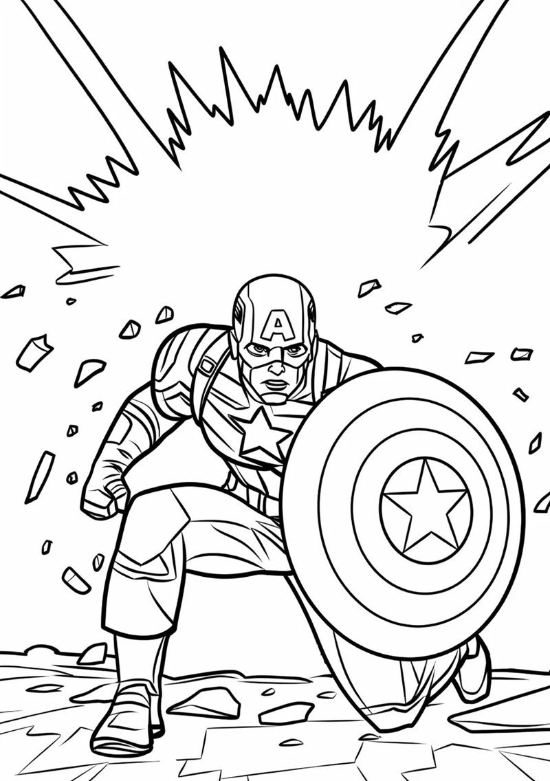 tô màu siêu anh hùng 32