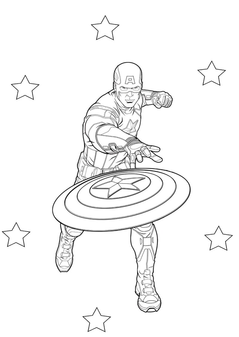 tô màu siêu anh hùng 33