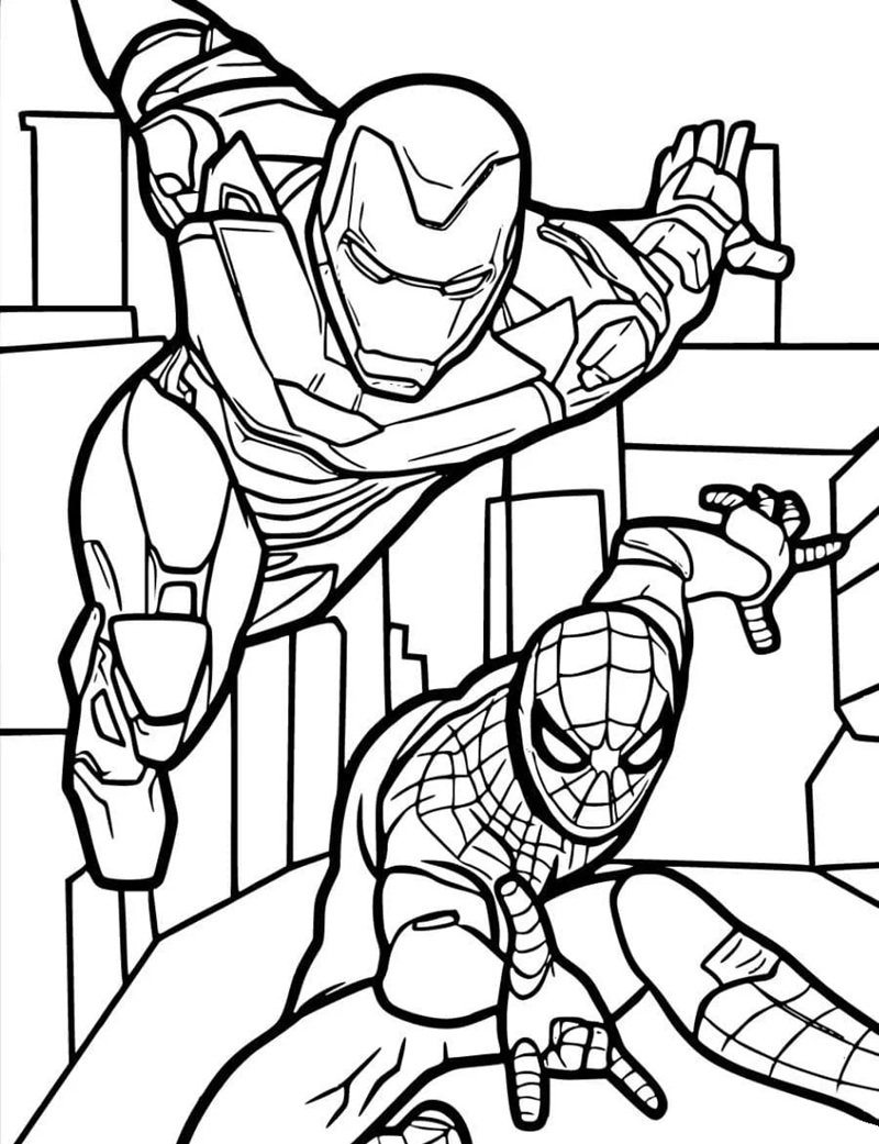 tô màu siêu anh hùng 38
