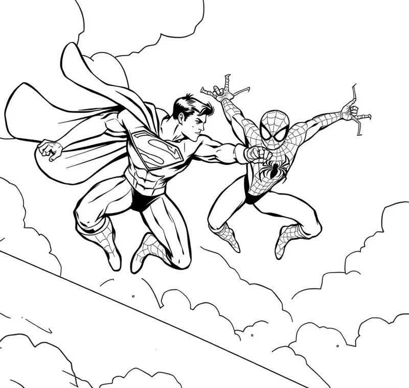 tô màu siêu anh hùng 39