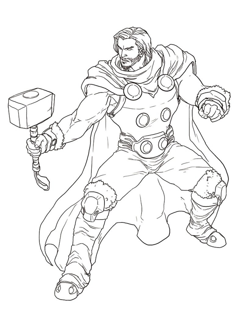 tô màu siêu anh hùng 9