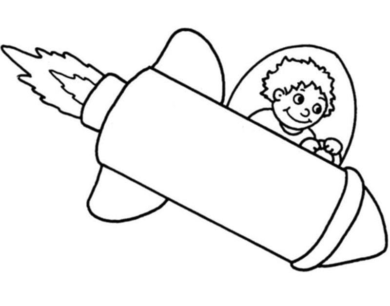 tô màu tên lửa 1