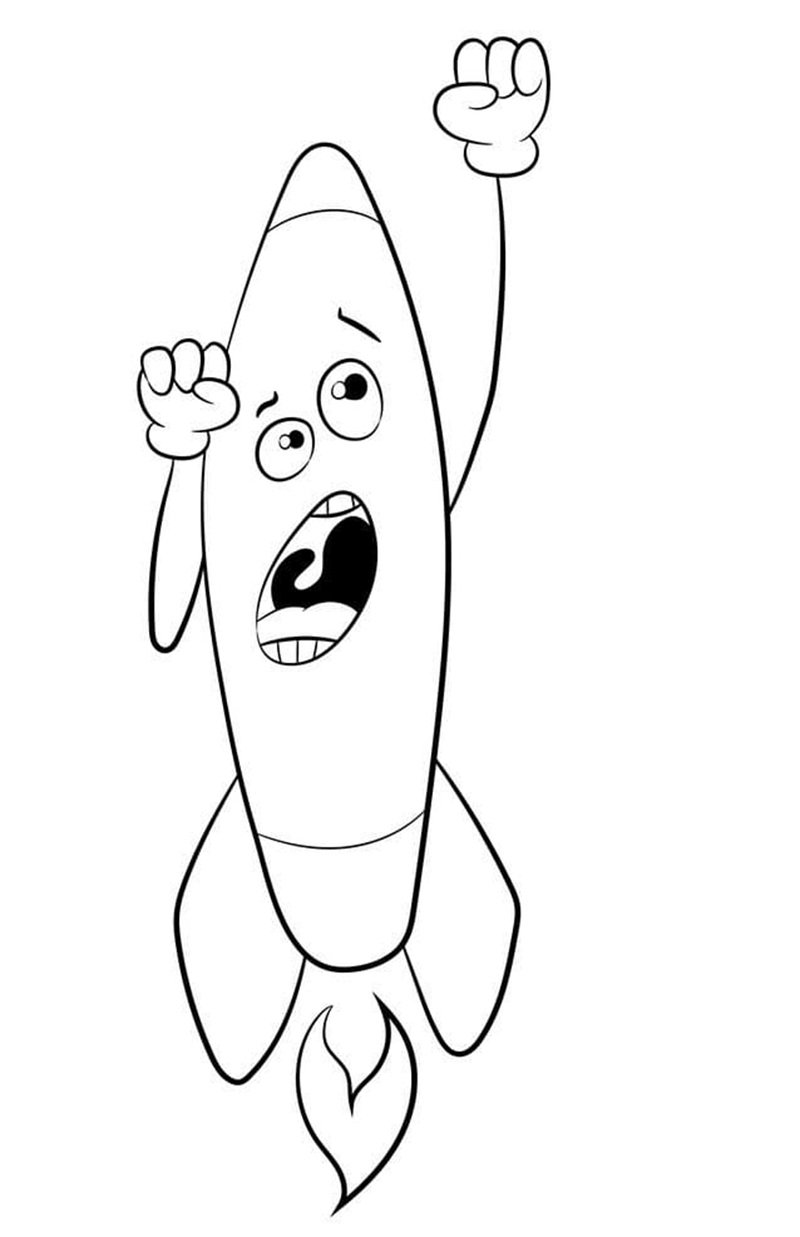 tô màu tên lửa 12