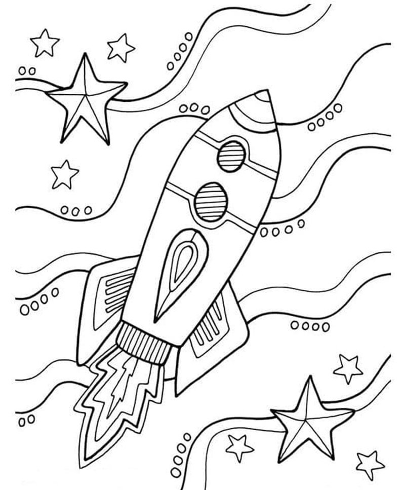 tô màu tên lửa 2