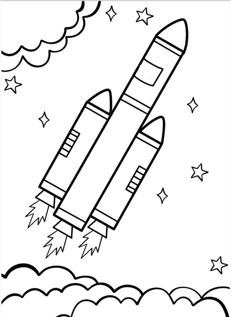 tô màu tên lửa 28