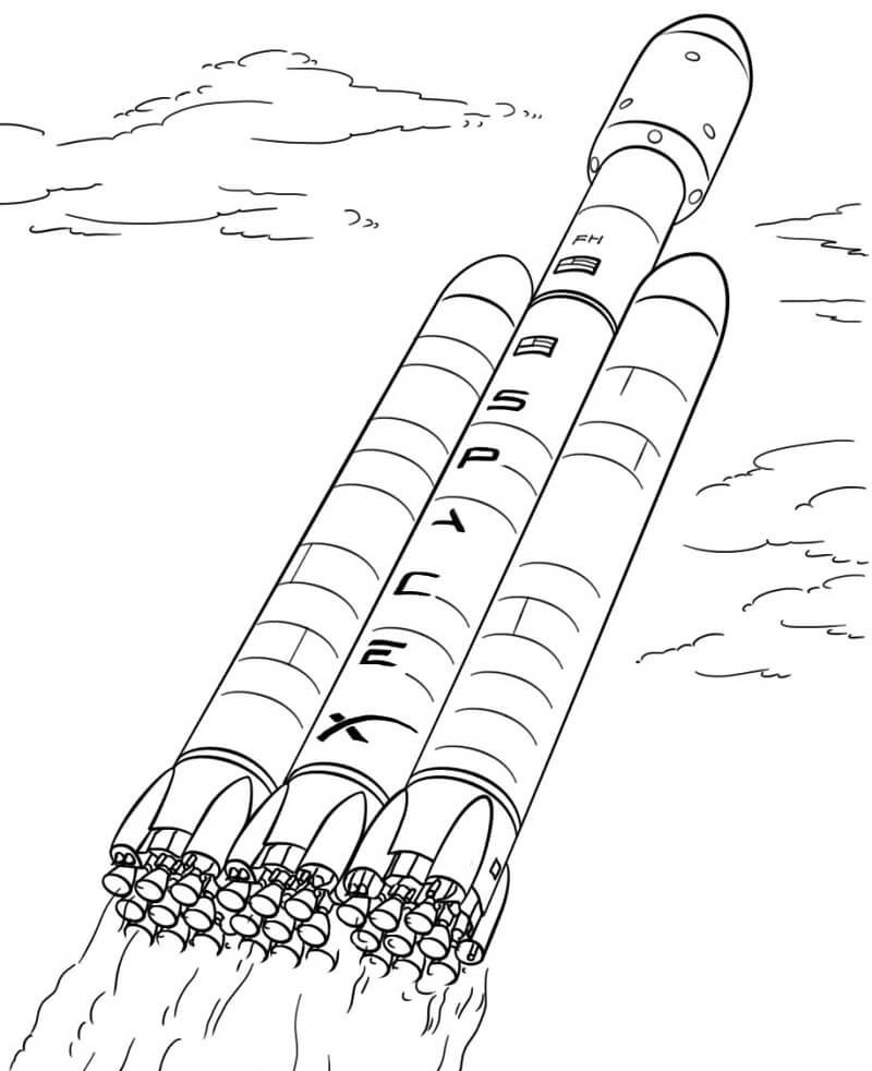 tô màu tên lửa 3