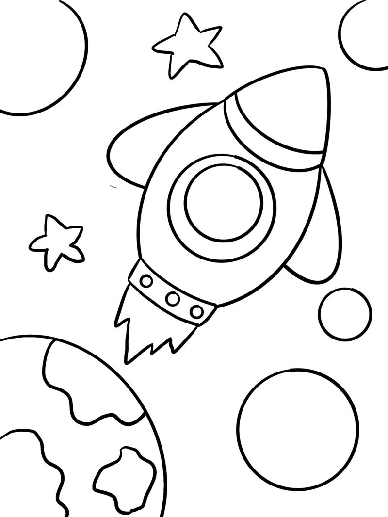 tô màu tên lửa 30