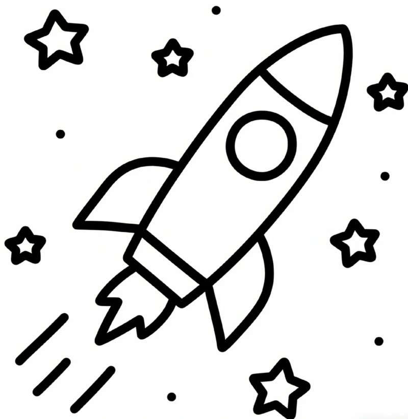 tô màu tên lửa 35