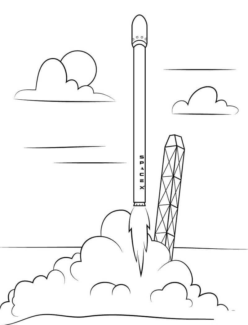 tô màu tên lửa 4