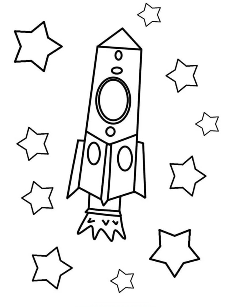 tô màu tên lửa 40