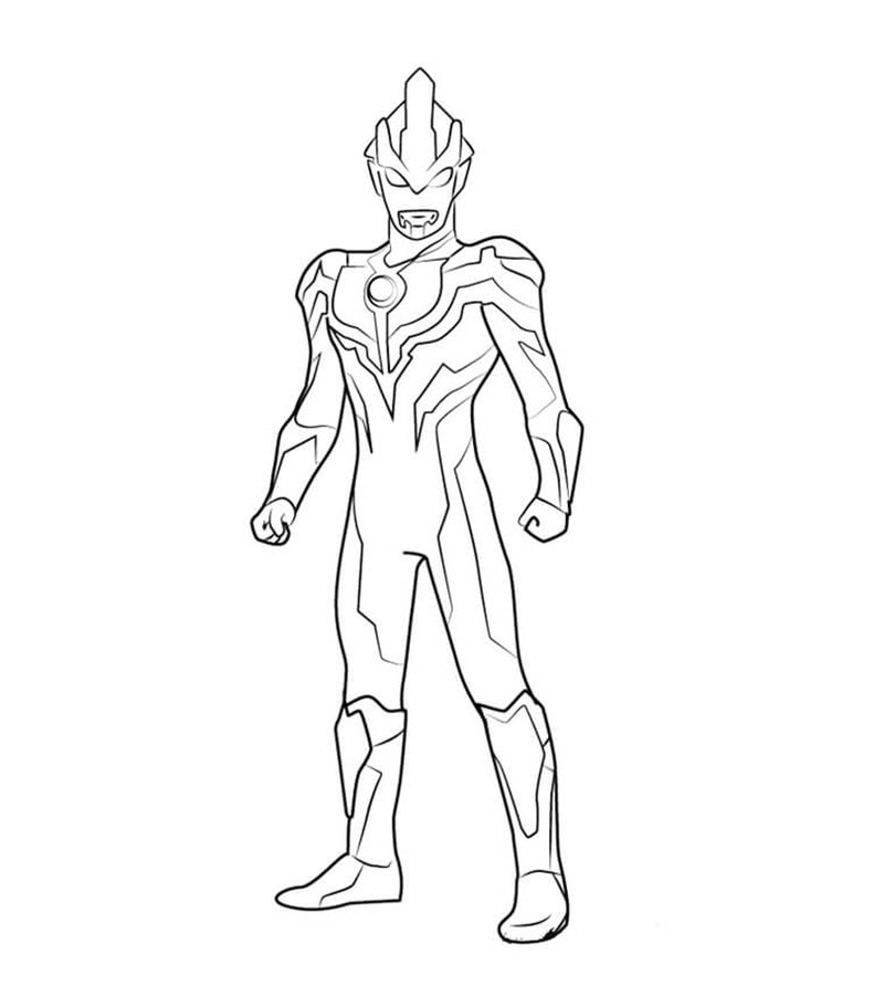 tô màu ultraman 14