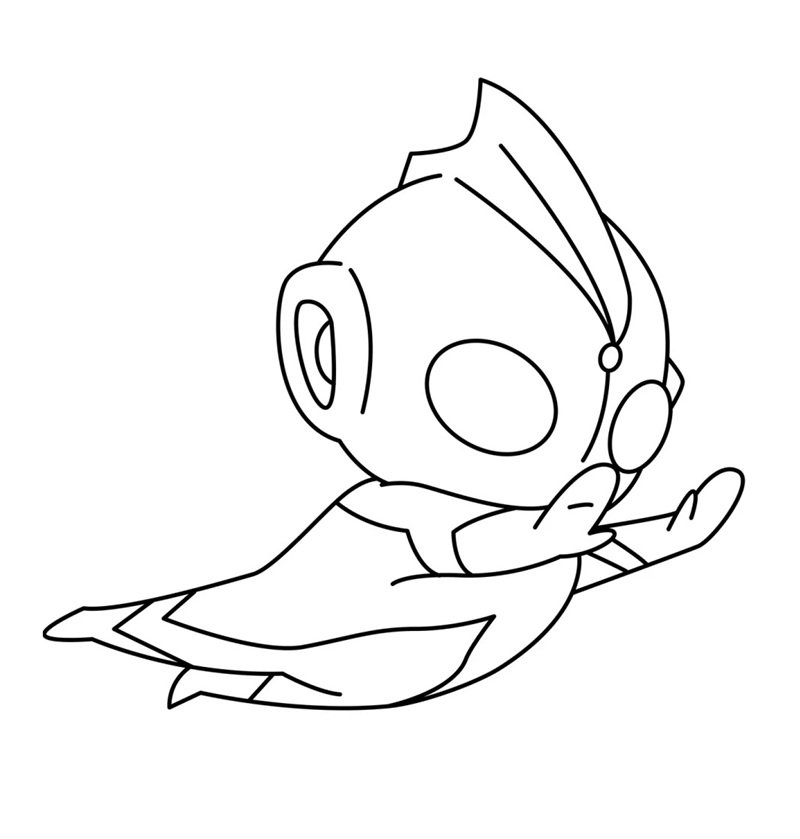 tô màu ultraman 39