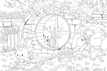 118+ tranh tô màu vườn hoa cùng sáng tạo vô hạn