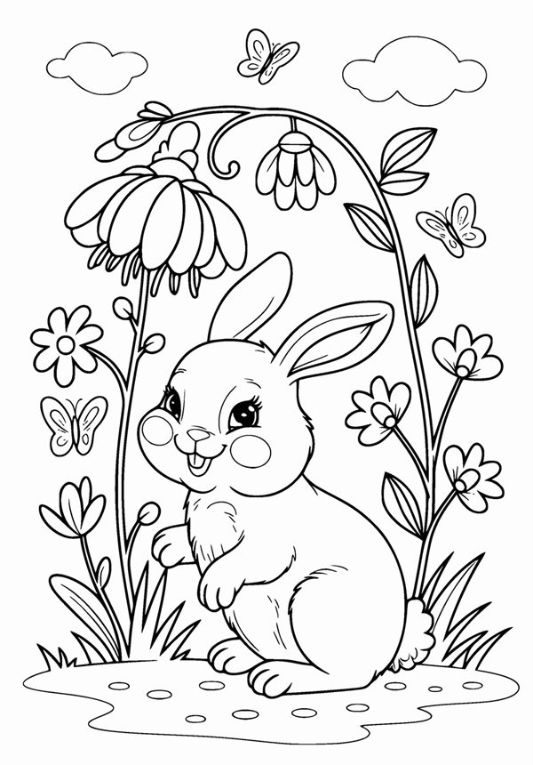 tô màu vườn hoa 31