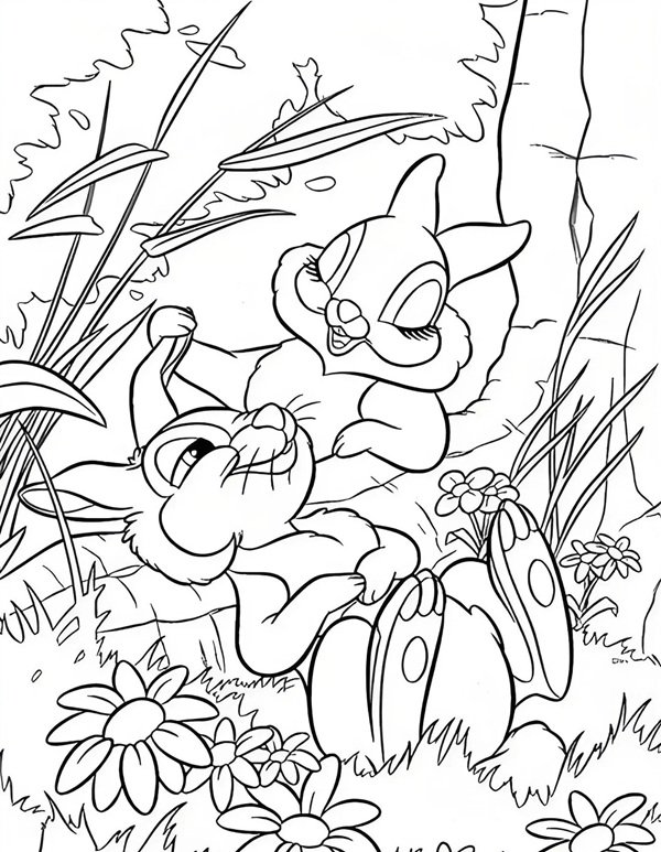 tô màu vườn hoa 38