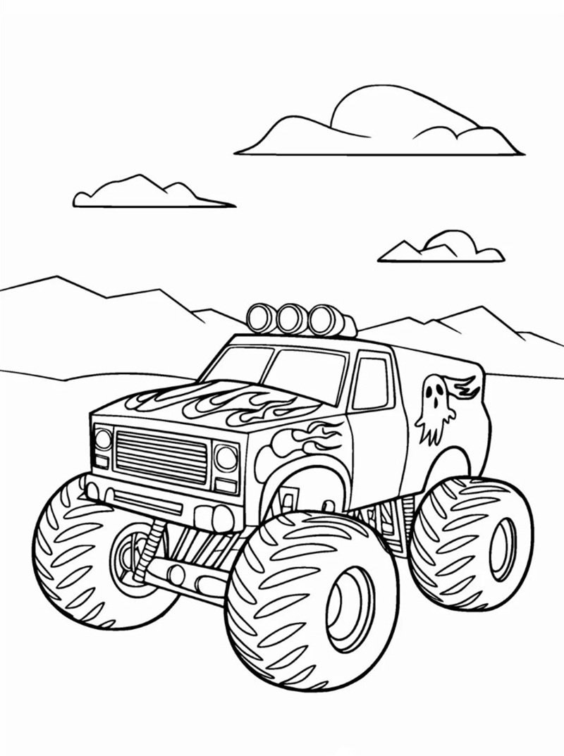 tô màu xe bán tải 24