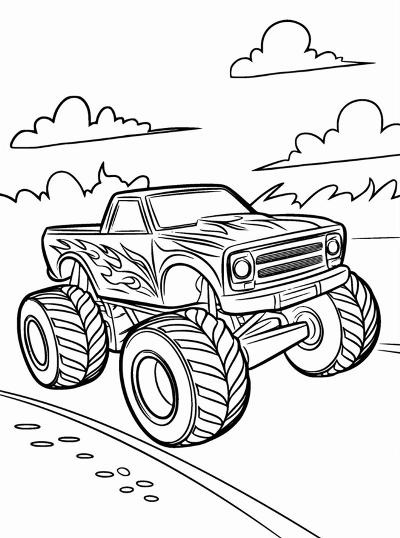 tô màu xe bán tải 34