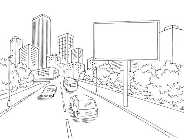 tranh tô màu an toàn giao thông 1