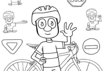 Tổng hợp 100+ tranh tô màu an toàn giao thông hay nhất