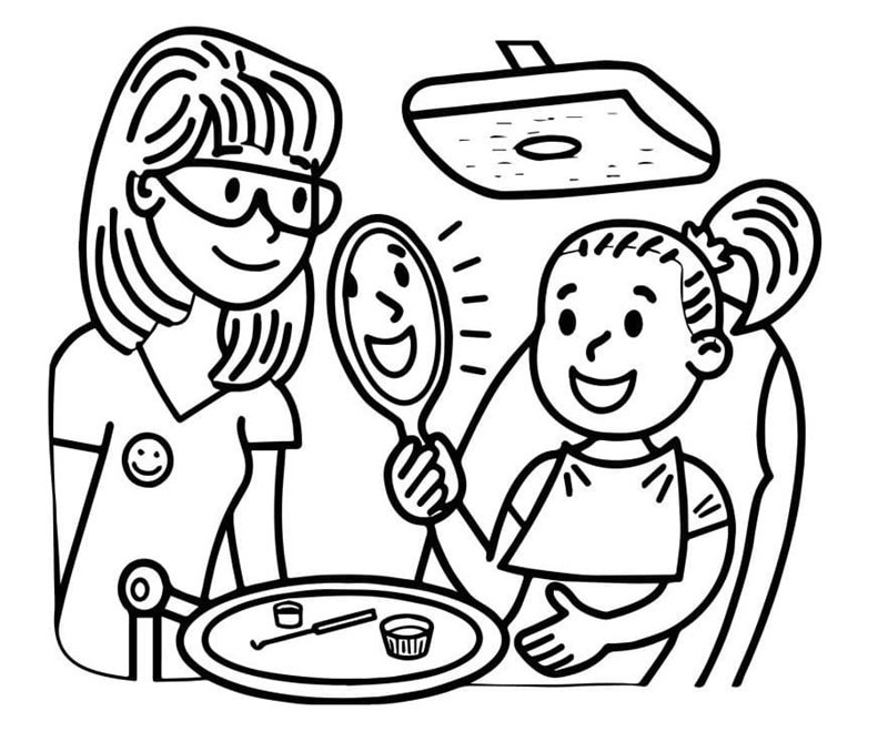 tranh tô màu bác sĩ 19